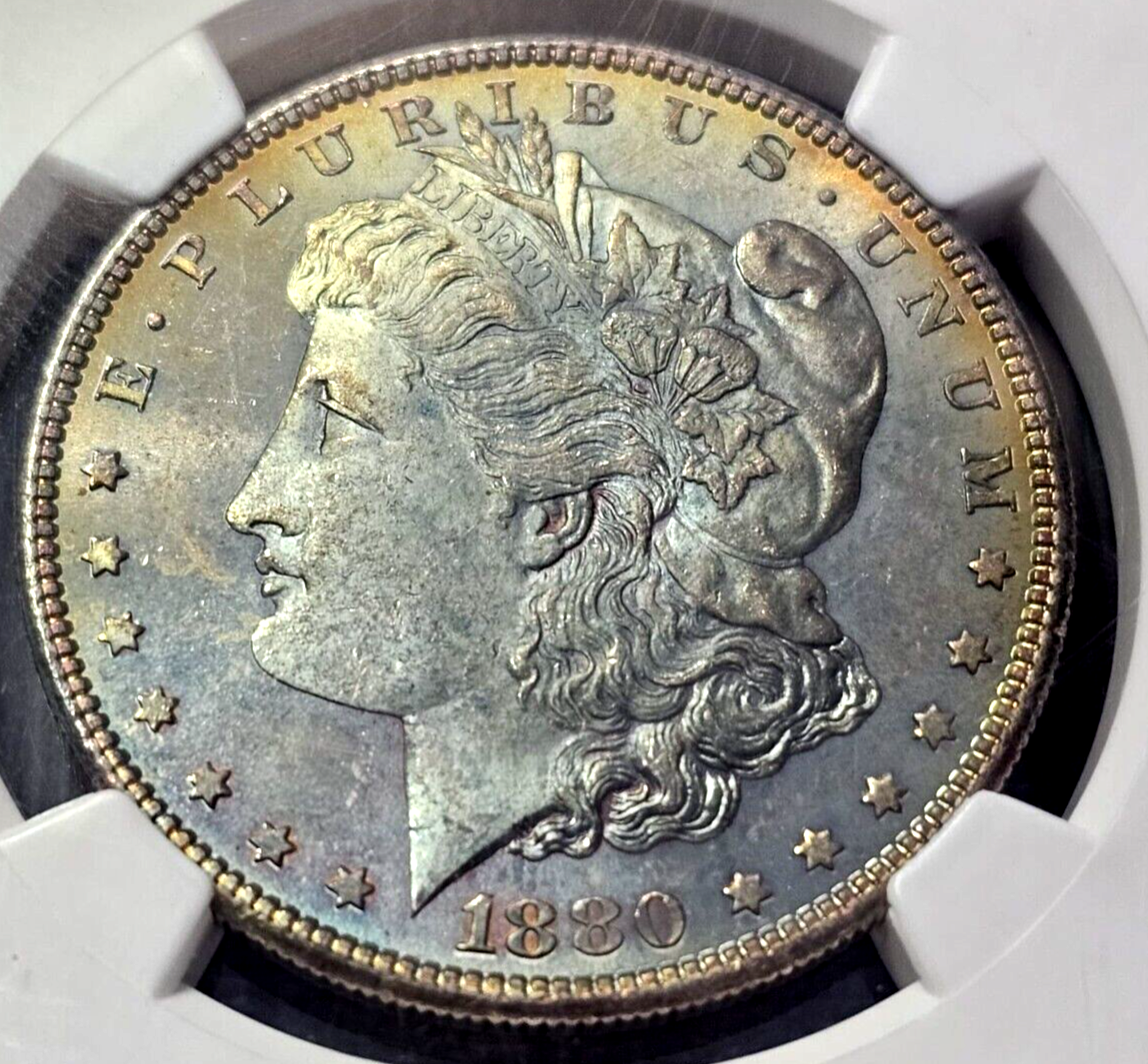 1880-S Morgan Silver Dollar | MS64 | Beautifully Toned