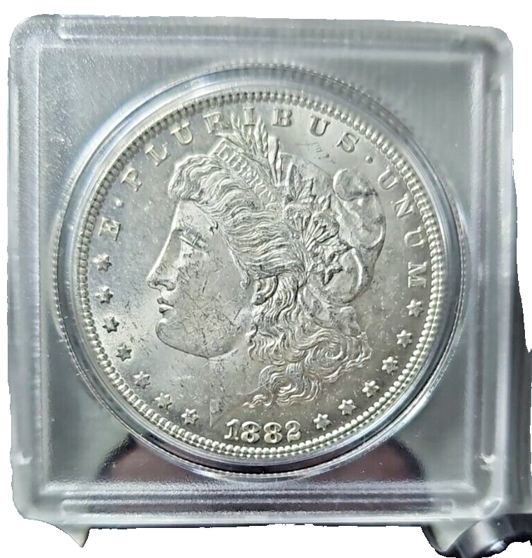 1882 Morgan Silver Dollar | Ungraded | BU