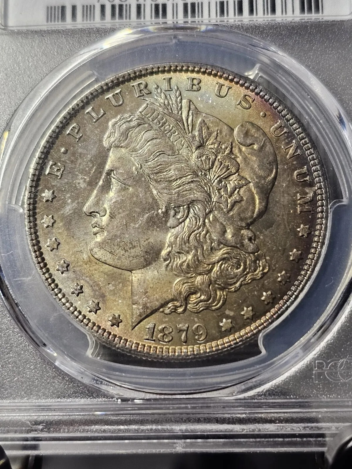 1879 Morgan Silver Dollar | PCGS MS64 | Toning