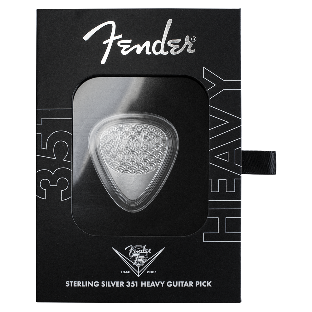 Silver 10 Gram PAMP Suisse Sterling Fender Playable Guitar Pick | Sealed | Unopened