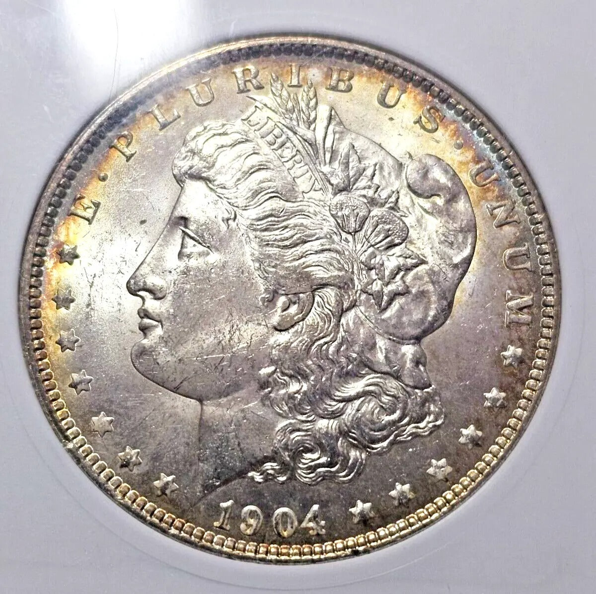 1904-O Morgan Silver Dollar | MS62 | Soap Box