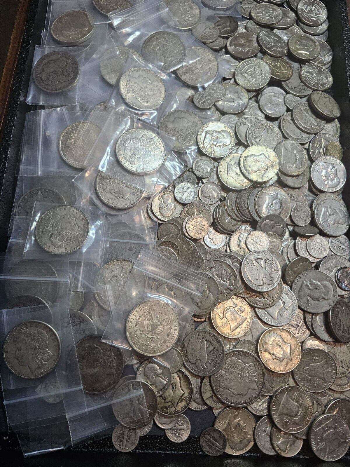 90% Silver |$5 Face | 2 halves 20 dimes 8 quarters | Full Dates | No Holes