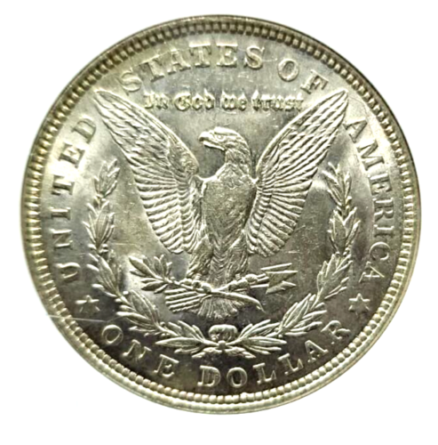 1921 Morgan Silver Dollar | ANACS AU58 VAM-3B(1) | HOT 50 Soap Box