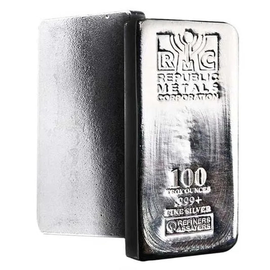 100oz Silver Bar | Random Design