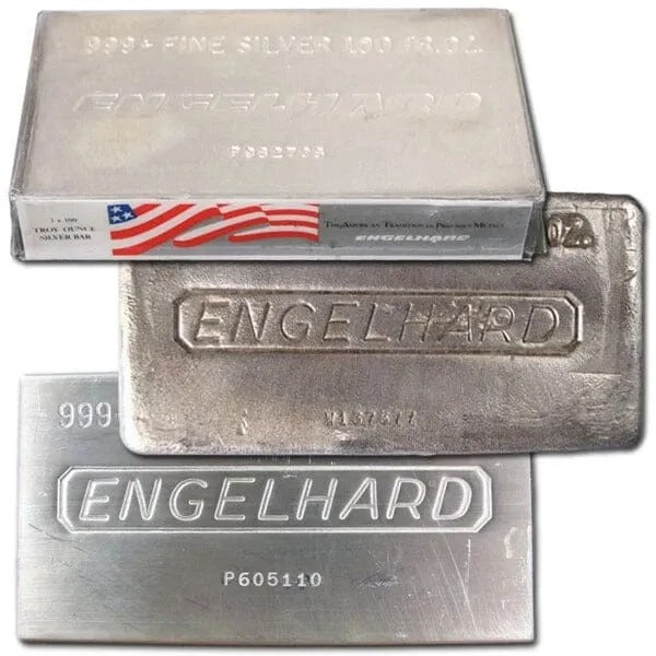 100oz Silver Bar | Random Design